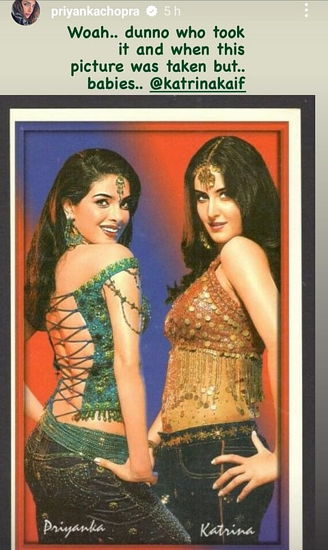 Priyanka and Katrina's old pic